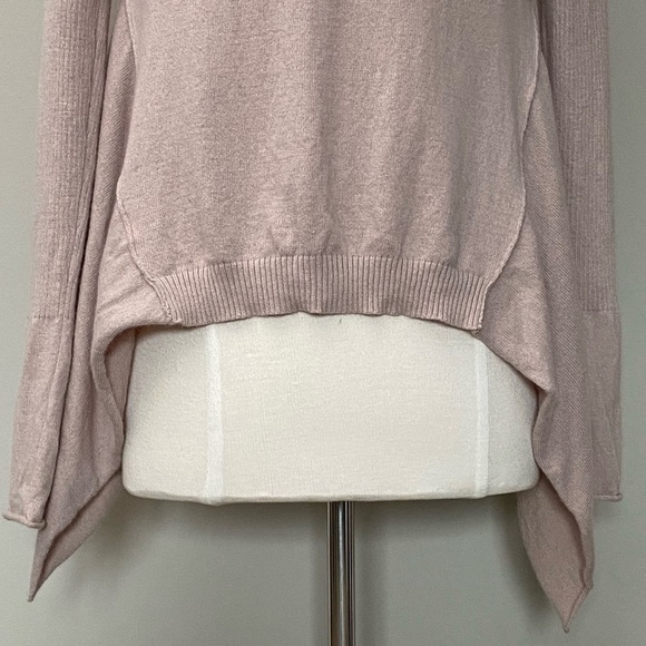 Anthropologie Shae Cashmere Wool Asymmetrical Button Down Cardigan Sweater, Sm - Picture 6 of 13